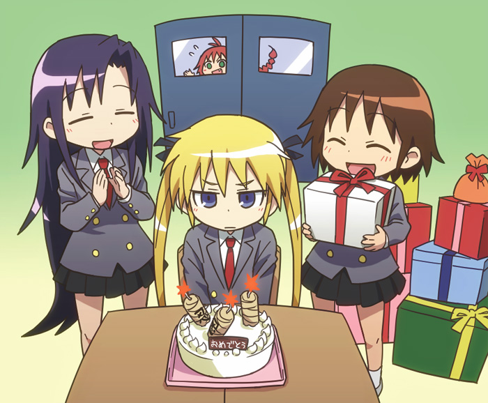 sonya, oribe yasuna, goshiki agiri, and unused character (kill me baby) drawn by namu_(nurui_cha)