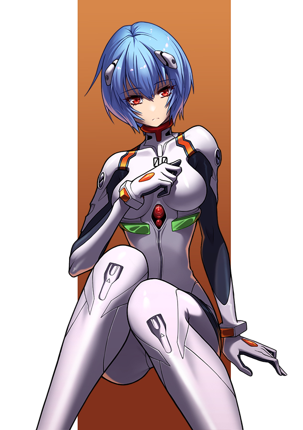 ayanami rei (neon genesis evangelion) drawn by cross_akiha