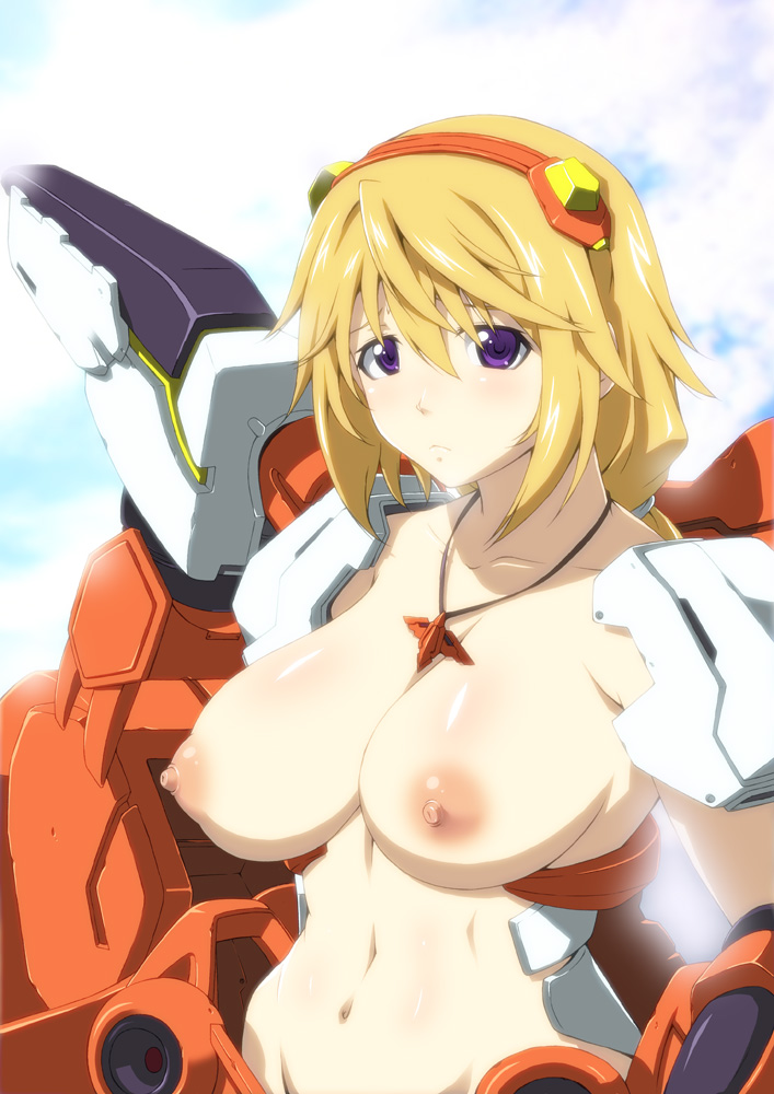 charlotte dunois and rafale revive custom ii (infinite stratos) drawn by fumizuki_misoka