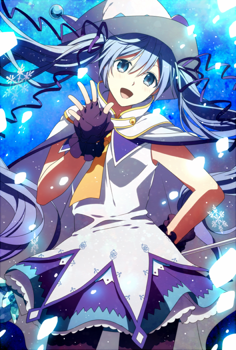 hatsune miku and yuki miku (vocaloid) drawn by bshi_edayo