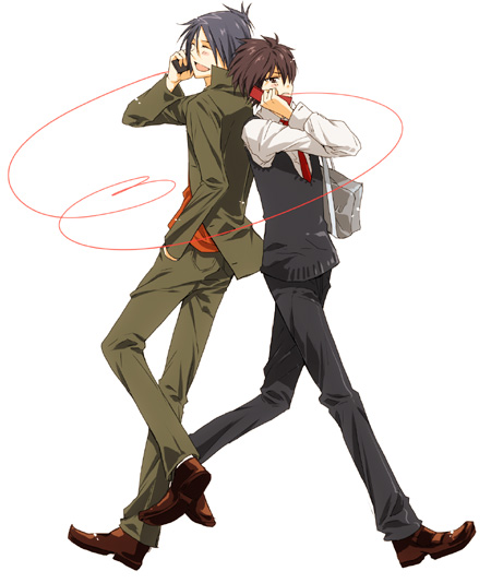 rokudou mukuro and hibari kyouya (katekyo hitman reborn!) drawn by moja_(artist)