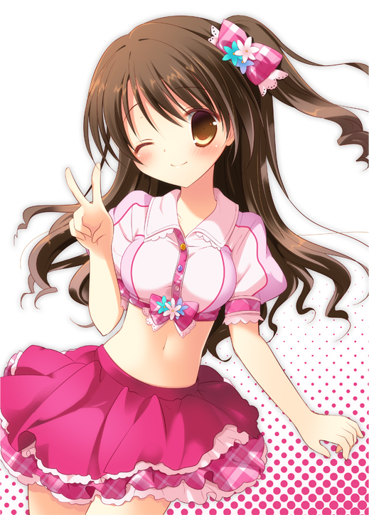 shimamura uzuki (idolmaster and 1 more) drawn by aono_ribbon