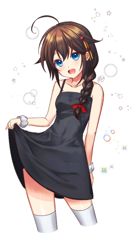 shigure and shigure kai ni (kantai collection) drawn by ittokyu