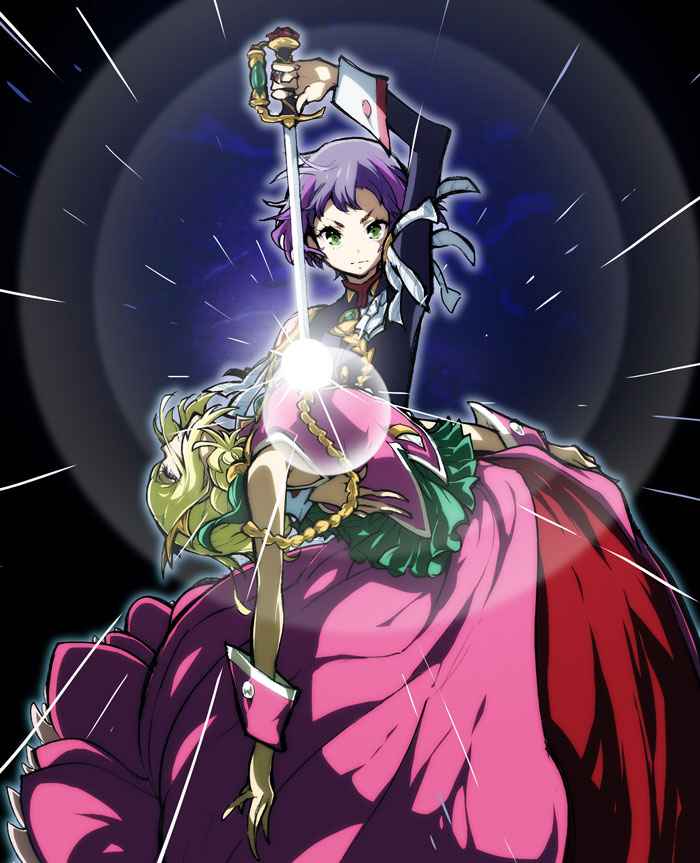 tenjou utena, himemiya anthy, takanashi otoha, and suzuno ito (pretty series and 3 more) drawn by enouchi_ai