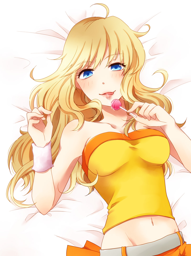 ohtsuki yui (idolmaster and 1 more) drawn by ritsuka_(spsc)