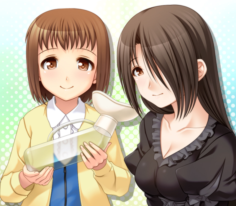 takanashi nazuna and takanashi izumi (working!!) drawn by totokichi