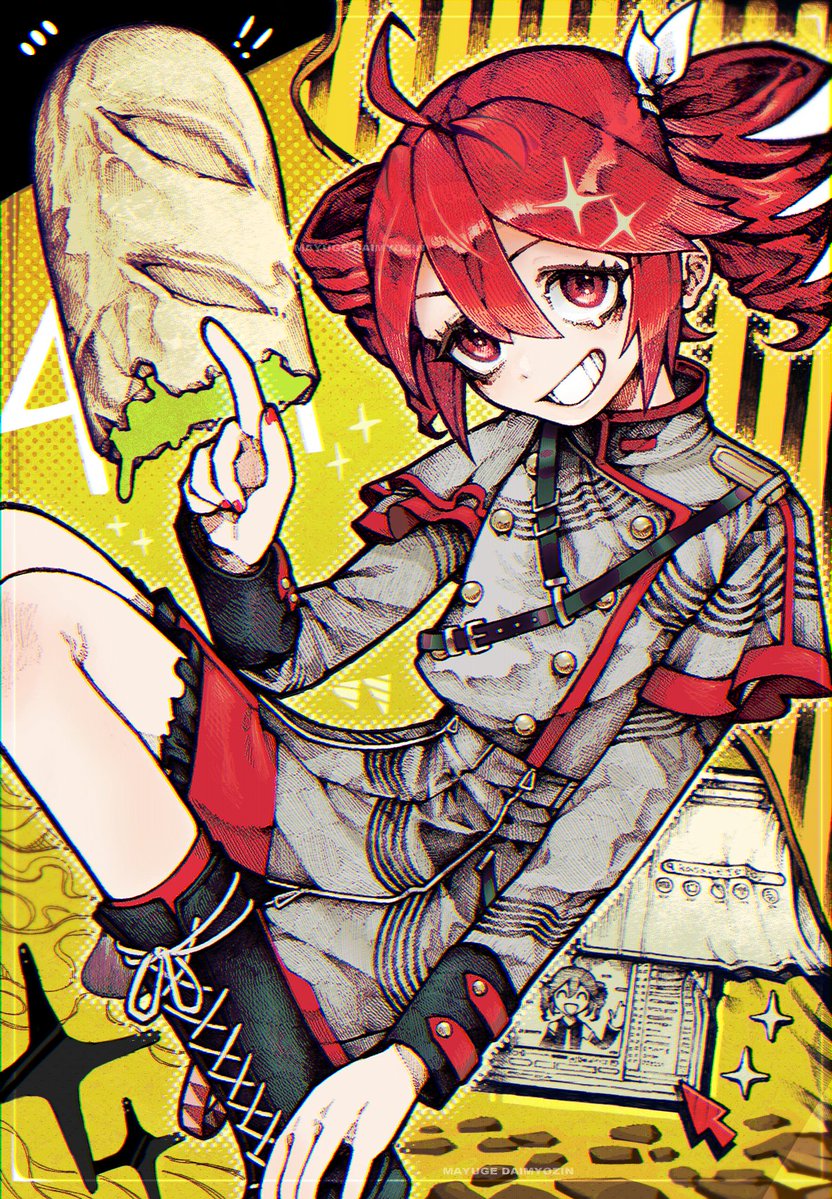 kasane teto (utau and 1 more) drawn by mayuge_smash