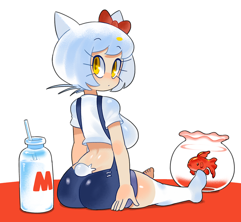 hello kitty (sanrio and 1 more) drawn by minuspal