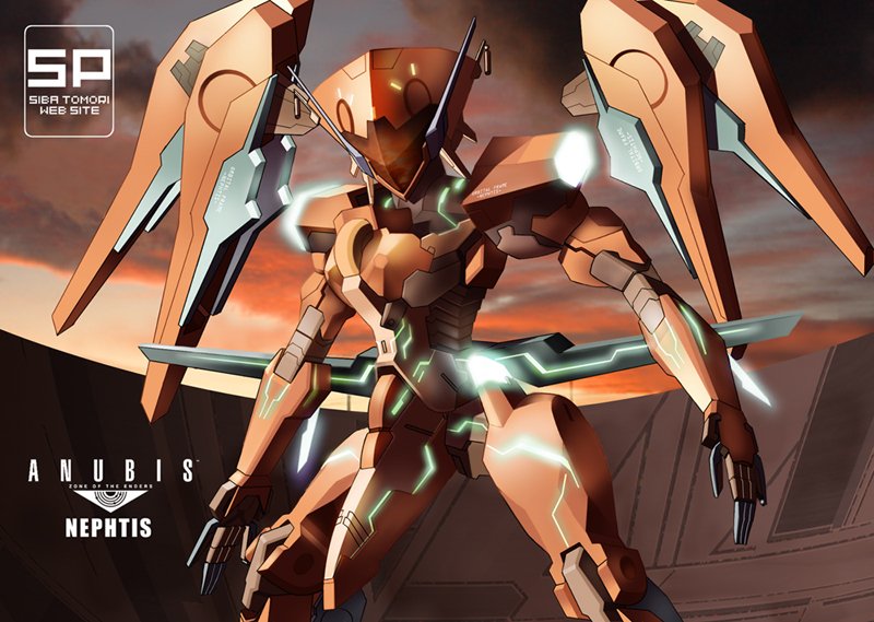 nephtis (zone of the enders) drawn by shiba_tomori