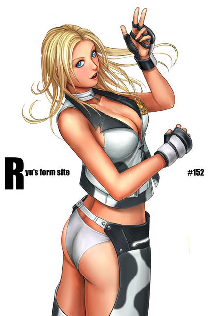 dixie clemets (rumble roses) drawn by ryu_(ryu's_form_site)