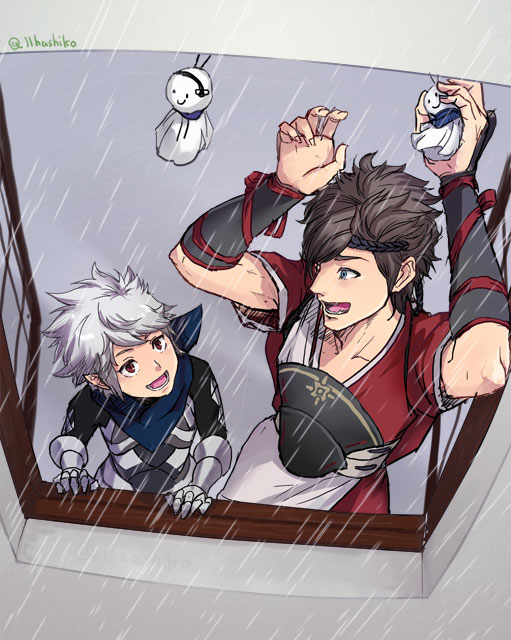 male kana and shiro (fire emblem and 1 more) drawn by hashiko_(neleven)