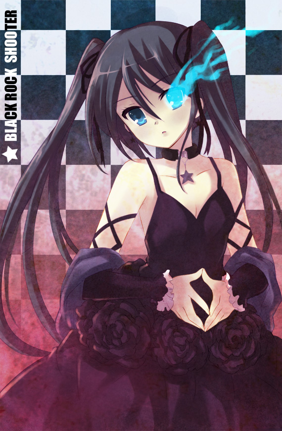 black rock shooter (black rock shooter) drawn by peach88