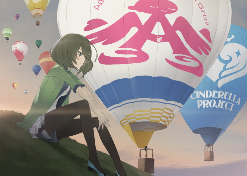 takagaki kaede (idolmaster and 1 more) drawn by hayashi_kewi