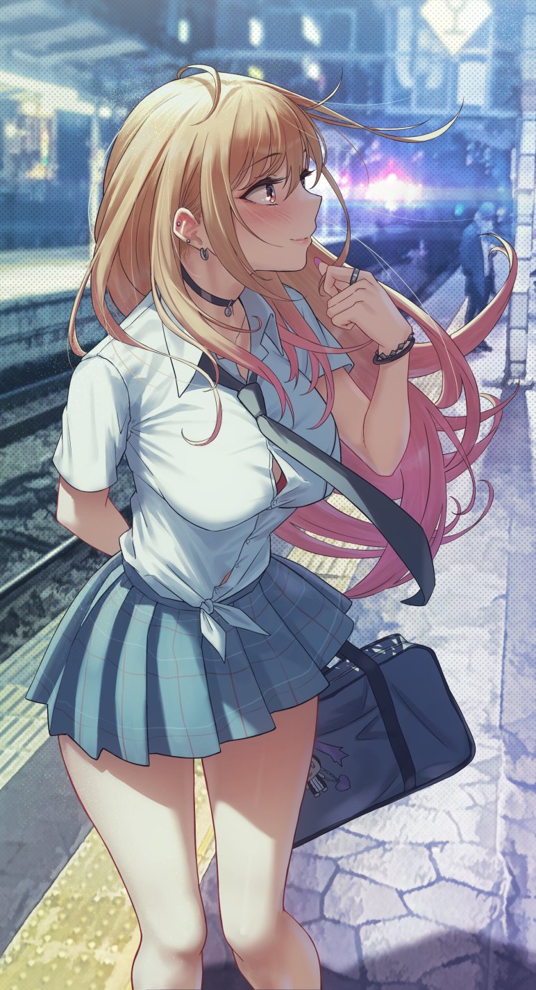 kitagawa marin (sono bisque doll wa koi wo suru) drawn by solar_(happymonk)