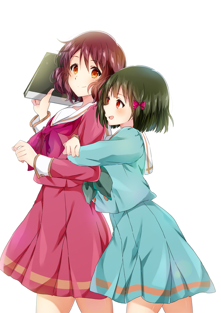 oumae kumiko and hisaishi kanade (hibike! euphonium and 1 more) drawn by komugiko
