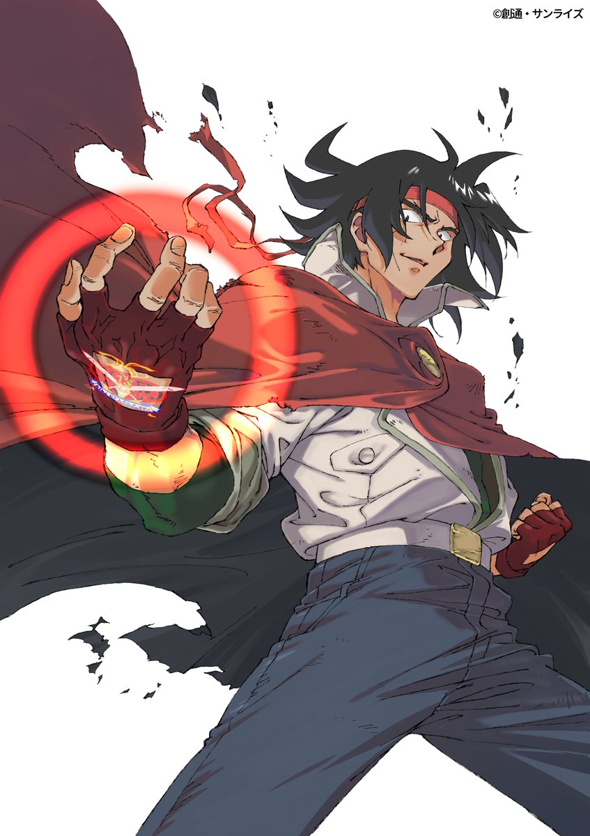 domon kasshu (gundam and 1 more) drawn by hiyamix