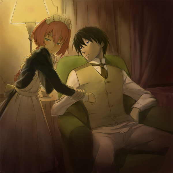 hei and suou pavlichenko (darker than black and 1 more) drawn by kanna_asuke
