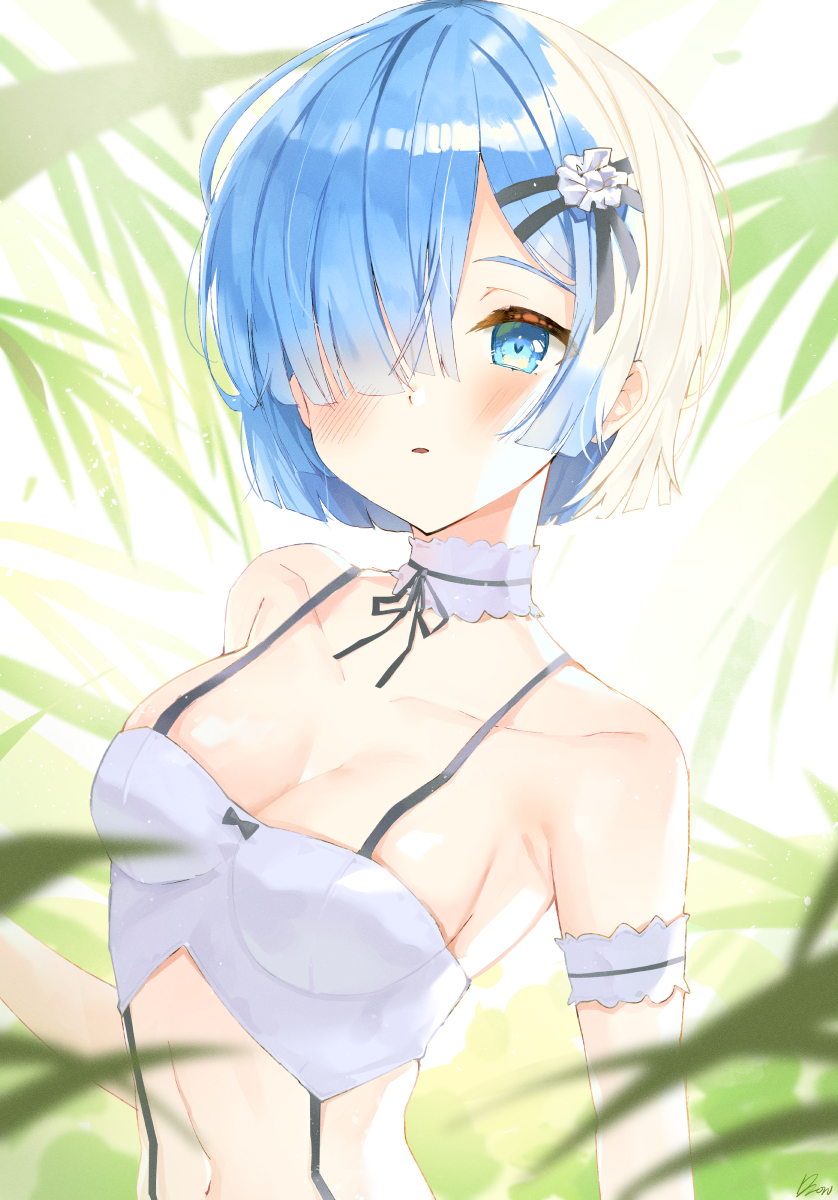rem (re:zero kara hajimeru isekai seikatsu) drawn by dopoing