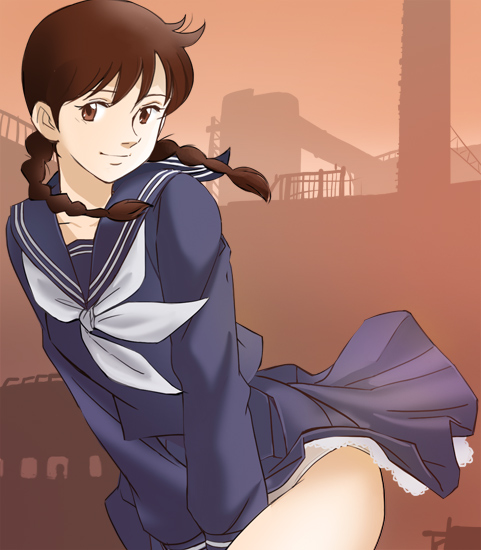 hayashi noriko (ashita no joe) drawn by haruyama_kazunori