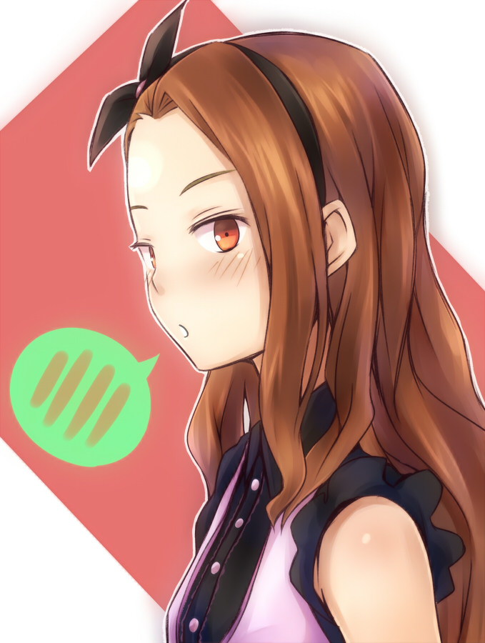 minase iori (idolmaster) drawn by inaba-no-kuni-tottori