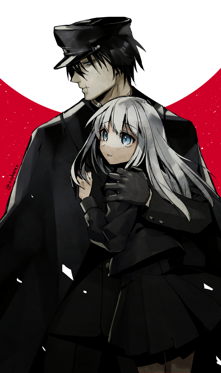 cibo and killy (blame! and 1 more) drawn by nabenko