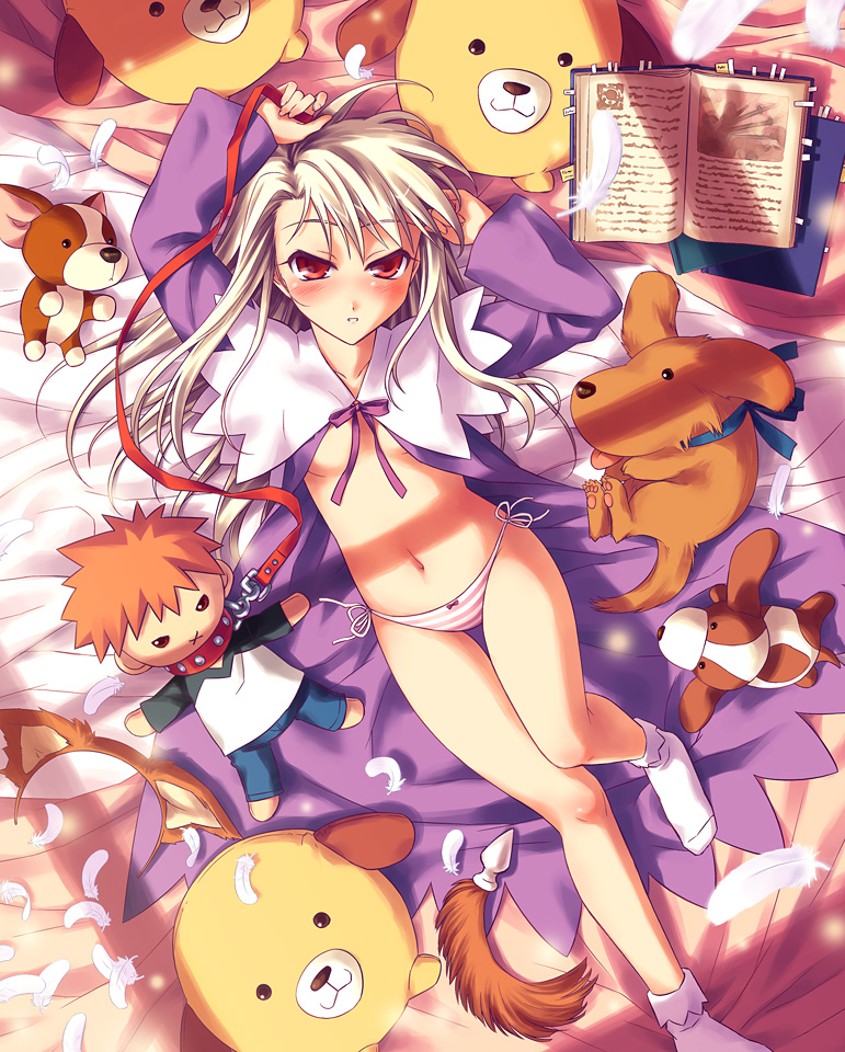 illyasviel von einzbern (fate and 1 more) drawn by hiroyama_hiroshi