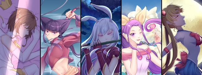 tsukino usagi, sailor moon, sakura hime, and yolang (bishoujo senshi sailor moon and 2 more)