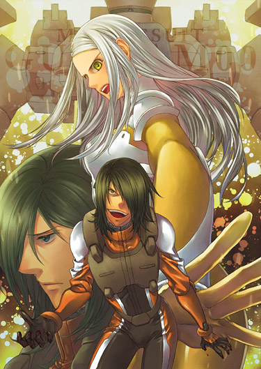 allelujah haptism, soma peries, and hallelujah haptism (gundam and 1 more) drawn by matsuo