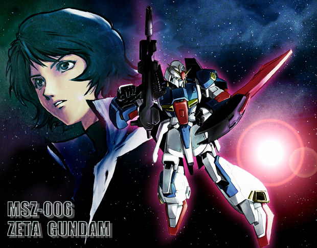 kamille bidan and zeta gundam (gundam and 1 more) drawn by kon-kit