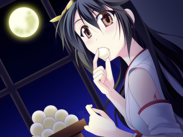 haruna (kantai collection) drawn by kana_(moon_orbit)