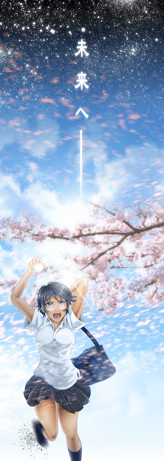 konno makoto (toki wo kakeru shoujo) drawn by arkatopia