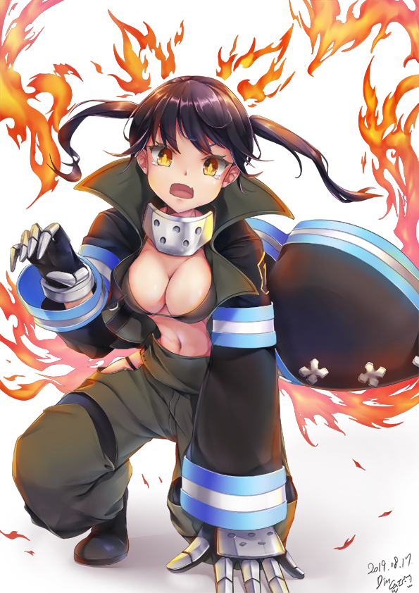 tamaki kotatsu (en'en no shouboutai) drawn by dincat