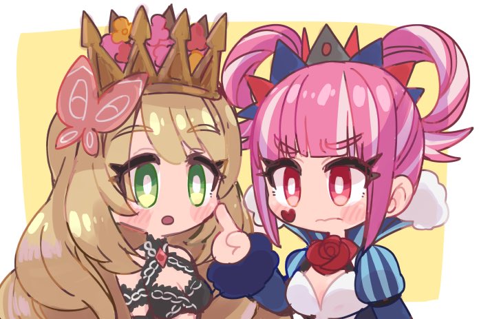 celine and hortensia (fire emblem and 1 more) drawn by tamatamariso85