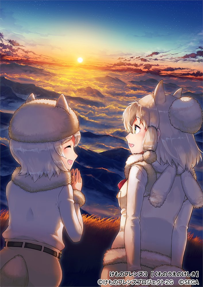 alpaca suri and alpaca huacaya (kemono friends and 1 more) drawn by seto_(harunadragon)