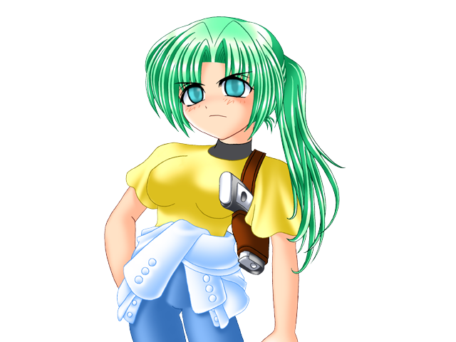 sonozaki mion (higurashi no naku koro ni) drawn by ryukishi07