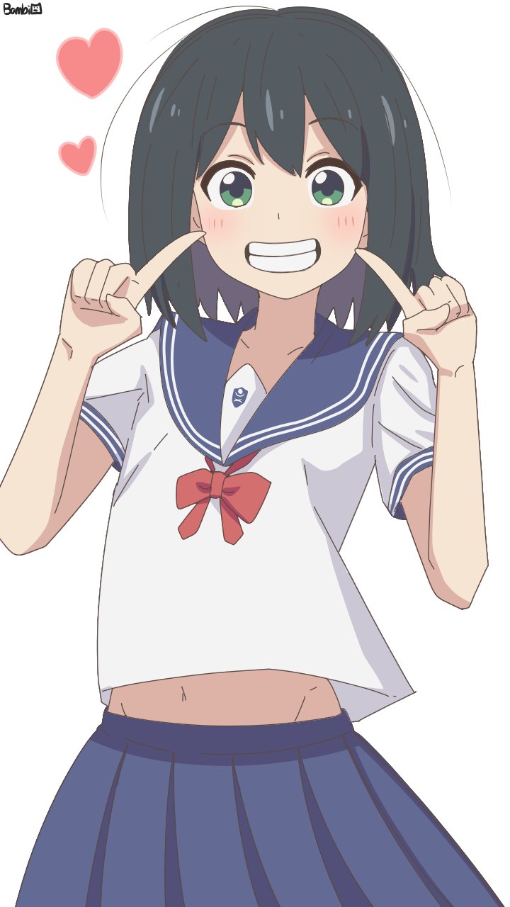 aoi saki (senpai wa otokonoko) drawn by bambi2000line
