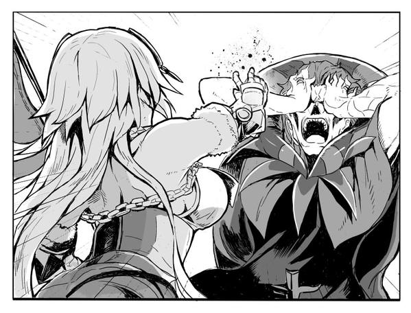 jeanne d'arc and gilles de rais (fate and 3 more) drawn by syatey