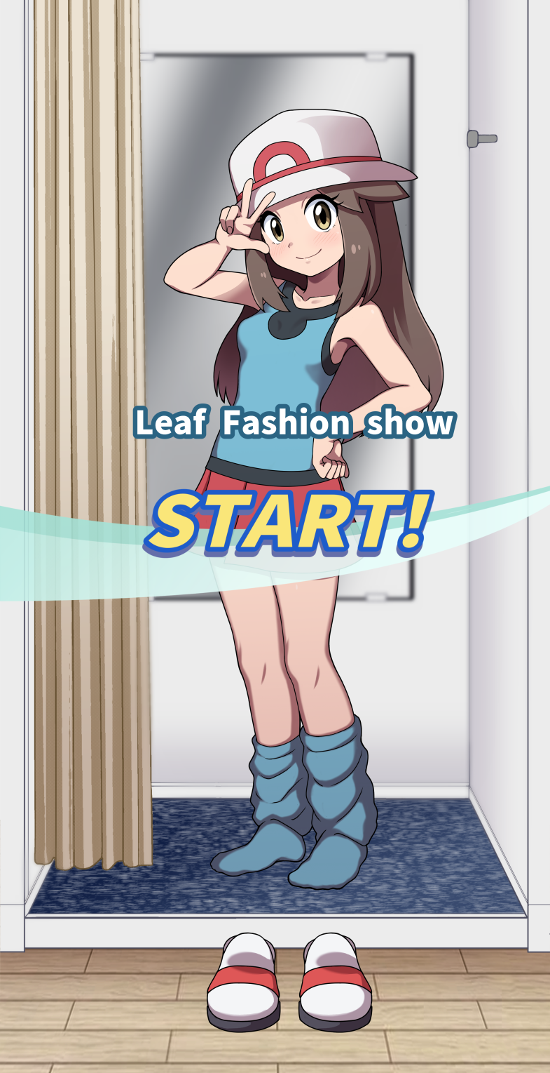 leaf (pokemon and 1 more) drawn by kohatsuka