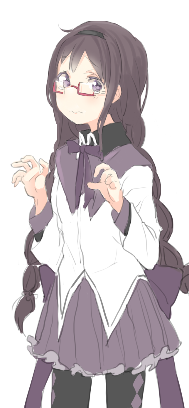 akemi homura (mahou shoujo madoka magica) drawn by yuran
