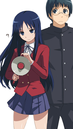 kitamura yuusaku and kanou sumire (toradora!) drawn by imo_works