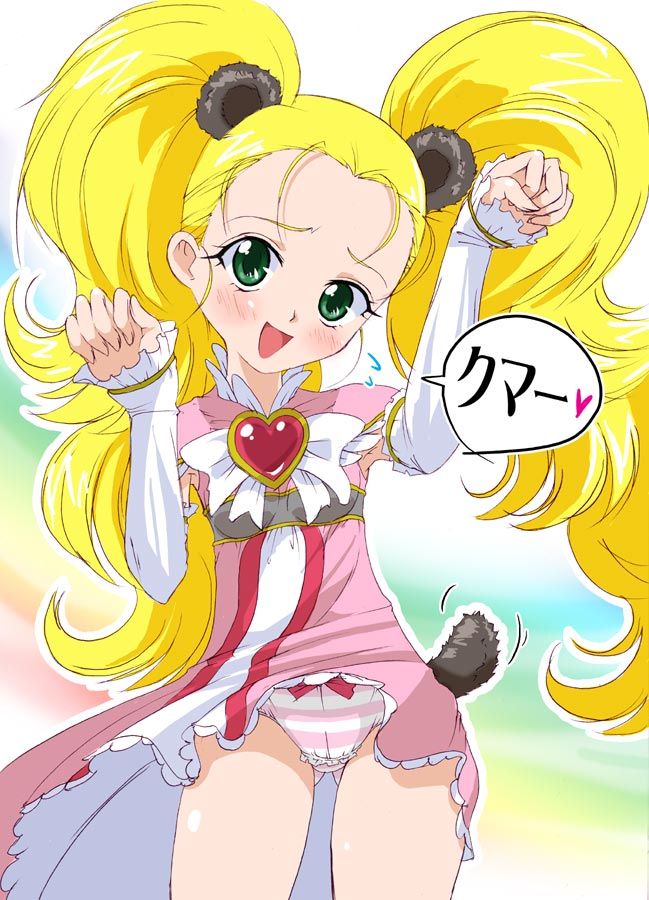 kujou hikari and shiny luminous (precure and 2 more) drawn by takahashi_tetsuya