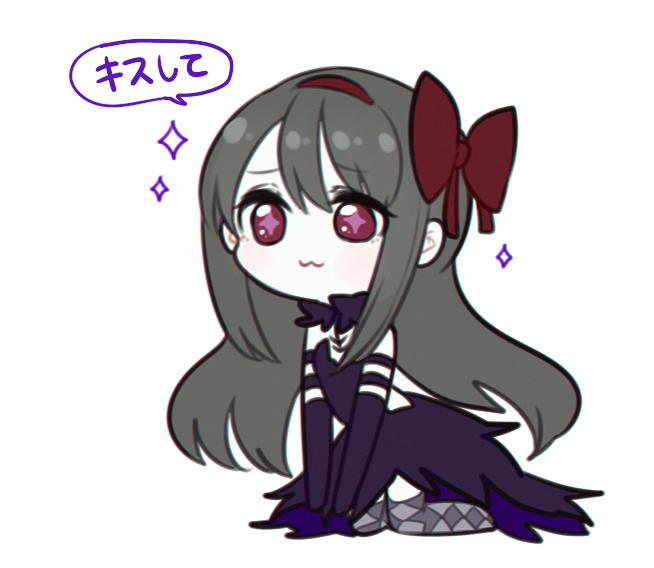 akemi homura and akuma homura (mahou shoujo madoka magica and 1 more) drawn by fc_(efushii)