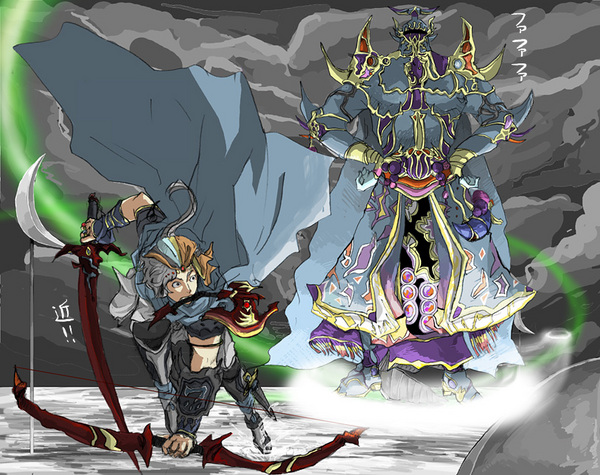firion and exdeath (final fantasy and 3 more)