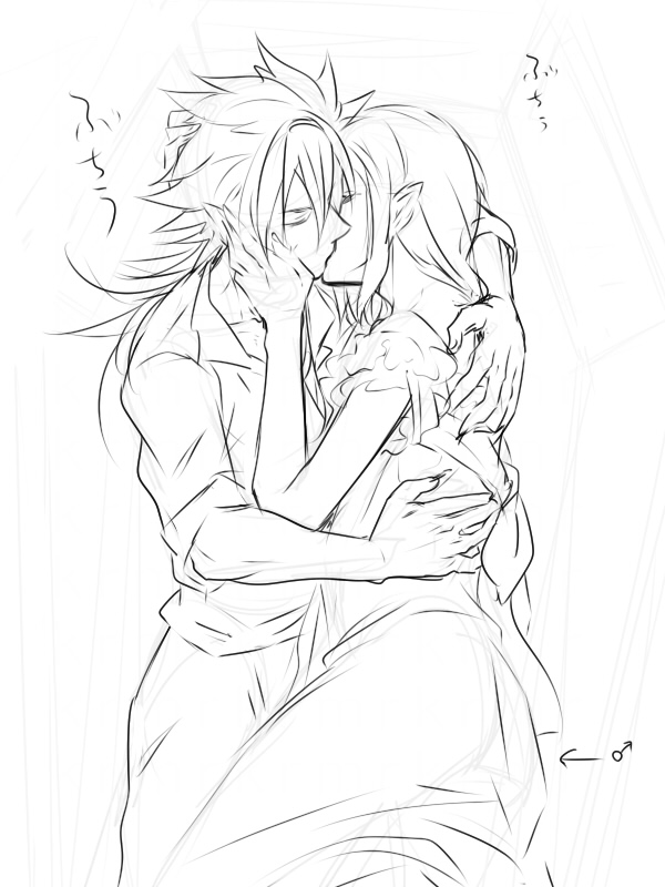 vanfeny vamp and garushaa wolfein (inazuma eleven and 2 more) drawn by zuwai_kani