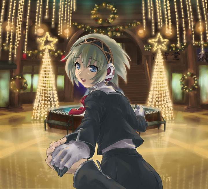 aigis (persona and 1 more) drawn by ugai_yuichi