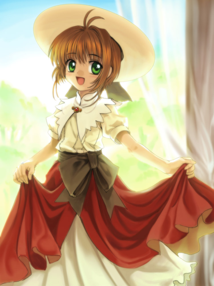 kinomoto sakura (cardcaptor sakura) drawn by mutsuki_(moonknives)