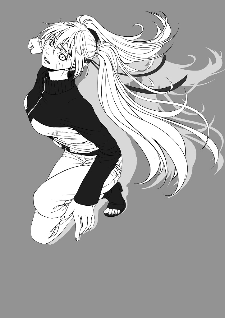 uzumaki naruto and naruko (naruto) drawn by crowdance