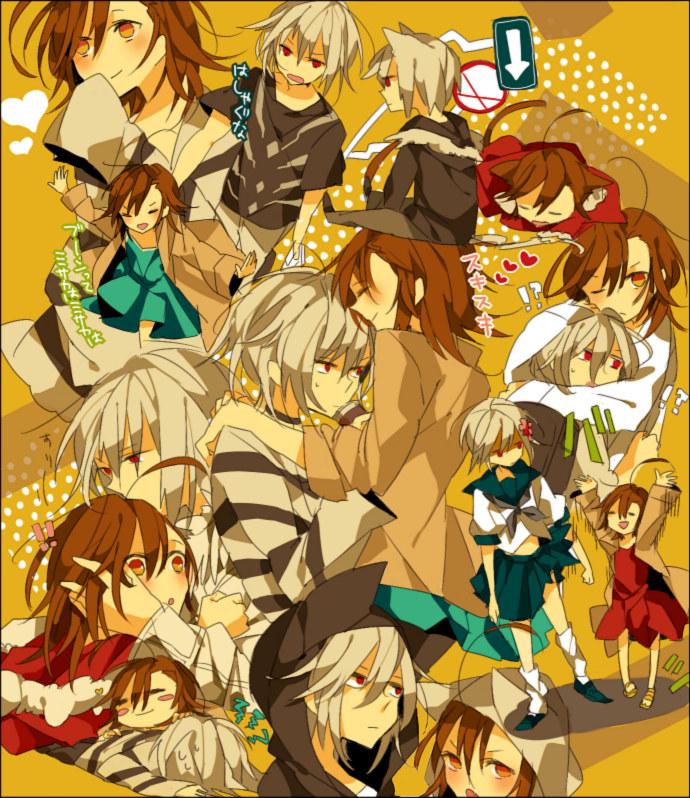 accelerator, last order, and suzushina yuriko (toaru majutsu no index) drawn by akina422