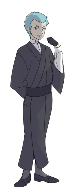 archer (pokemon and 1 more) drawn by momoji_(lobolobo2010)