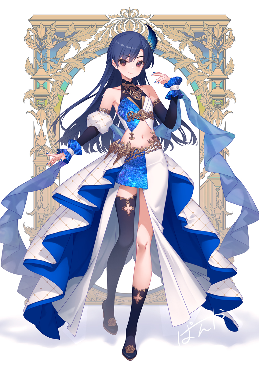 kisaragi chihaya (idolmaster) drawn by kutori_pan'ya